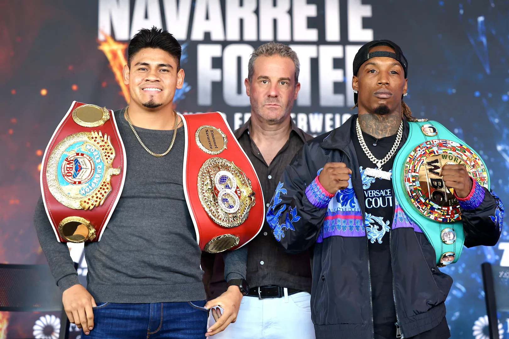 Article image of Press Conference Notes: Emanuel Navarrete and O’Shaquie Foster Set for Three-Bel...