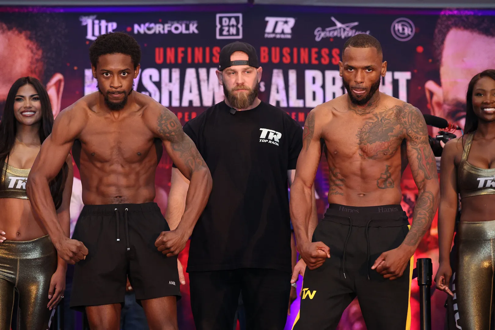 Article image of Weigh-In Results: Keyshawn Davis vs. Nahir Albright II